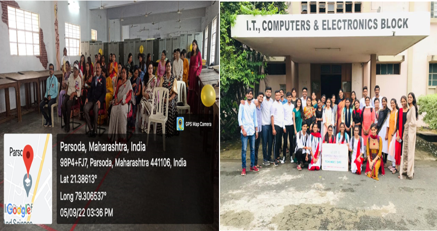 Teachers DayCelebration in KITS ,Ramtek
